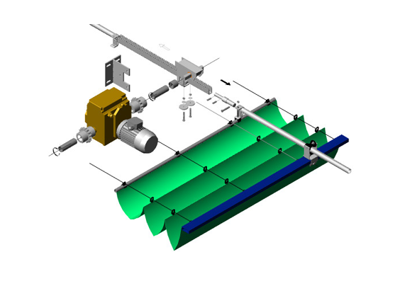 Gear and Rack Drive System